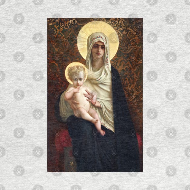 Virgin and Child - Ernest Hebert by forgottenbeauty